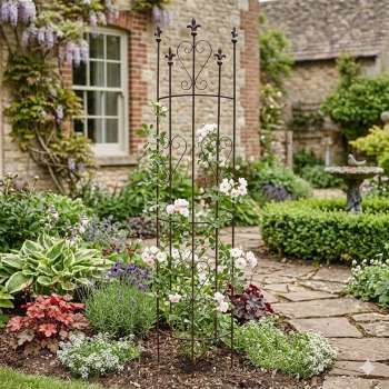 Halbrundes Rankgitter Jesolo ca. 147 cm - Gartendekoration